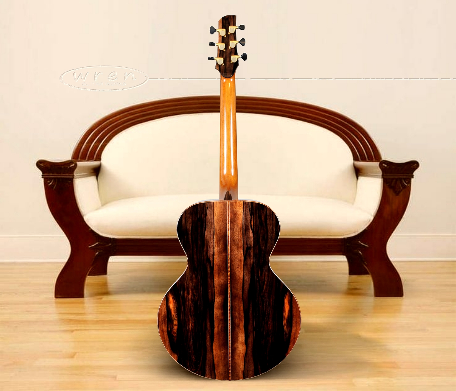Wren, guitar, Works, custom, hand made, luthier, Canadian, Toronto